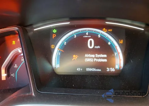 2019 Honda Civic Ex z USA, uszkodzony, nr VIN SHHFK7H63KU201772